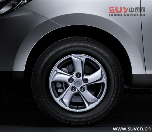 北京現代新款ix35輪轂有所變化