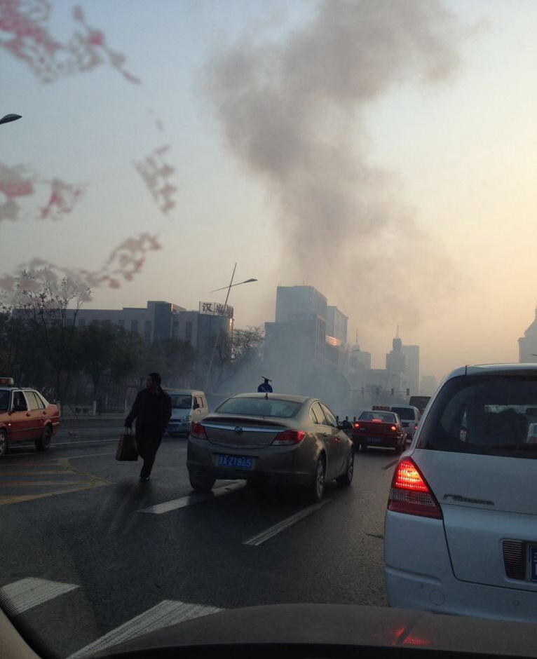 山西省委門口發生連環爆炸