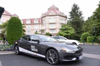 瑪莎拉蒂第四屆巴黎-摩德納慈善騎行活動座駕 瑪莎拉蒂總裁轎車Quattroporte