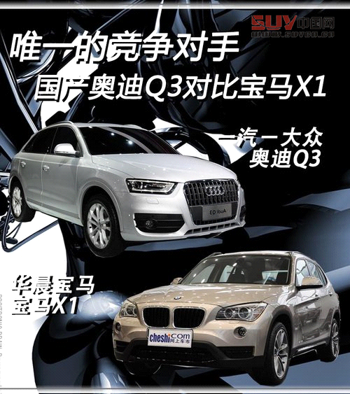 唯一的競(jìng)爭(zhēng)對(duì)手 國產(chǎn)奧迪Q3對(duì)比寶馬X1