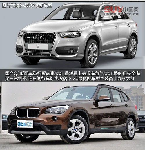 唯一的競(jìng)爭(zhēng)對(duì)手 國產(chǎn)奧迪Q3對(duì)比寶馬X1