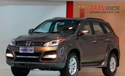 楊坤助力新馭勝S350 演繹真SUV硬漢風采