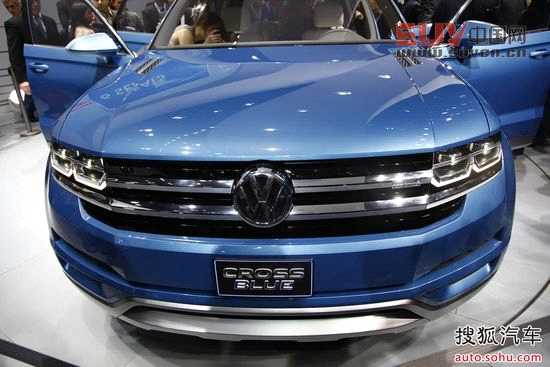 大眾CrossBlue概念車北美車展實拍