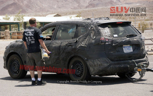 日產新款中型SUV諜照 搭新1.2T增壓引擎