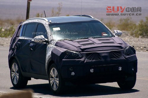 2015款起亞獅跑改款諜照 明年夏季發布