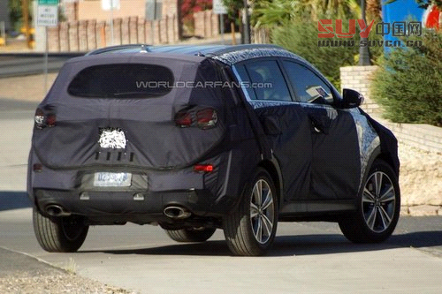 2015款起亞獅跑改款諜照 明年夏季發布