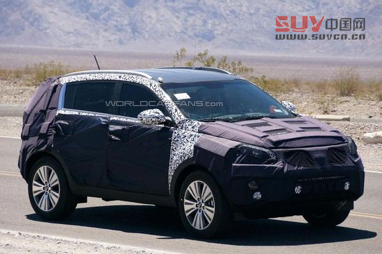 起亞改款Sportage諜照曝光 明年夏季發(fā)布
