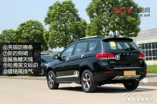 哈弗H6升級版到店實(shí)拍 增ESP、換哈弗標(biāo)
