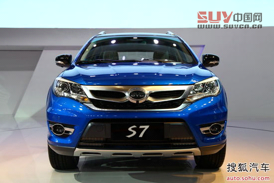 比亞迪S7上海車展實拍