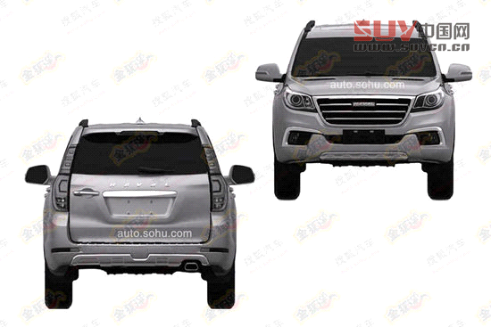 哈弗H9定妝照現身