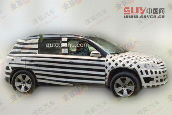 疑似北汽C51X測試車 配渦輪引擎