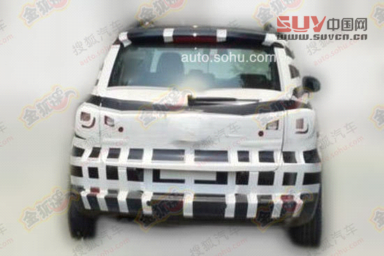 疑似北汽C51X測試車 配渦輪引擎