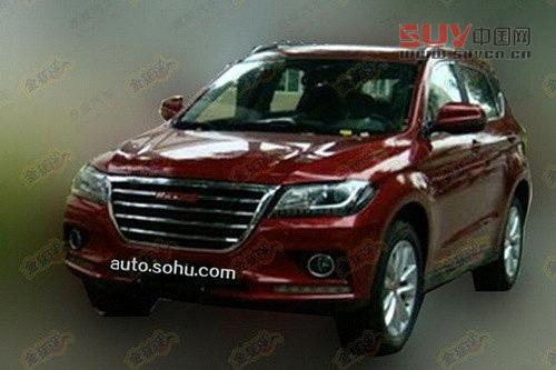 年底上市 哈弗H2量產版實車諜照曝光