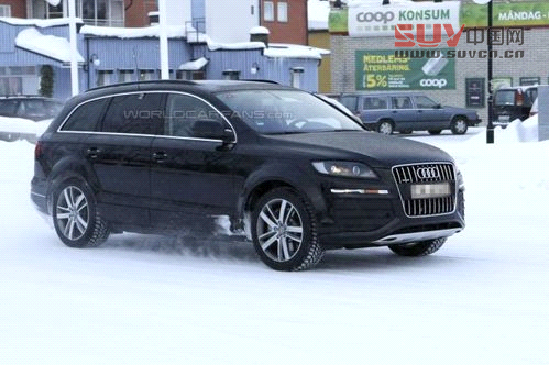 奧迪新一代Q7測(cè)試照曝光 預(yù)計(jì)明年底亮相