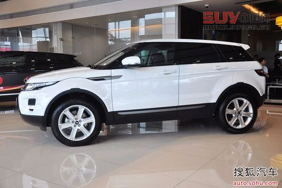 路虎 攬勝極光 實拍 外觀 圖片