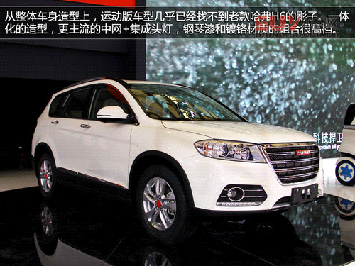 細(xì)節(jié)看長(zhǎng)城 哈弗H6運(yùn)動(dòng)版上海車(chē)展速讀