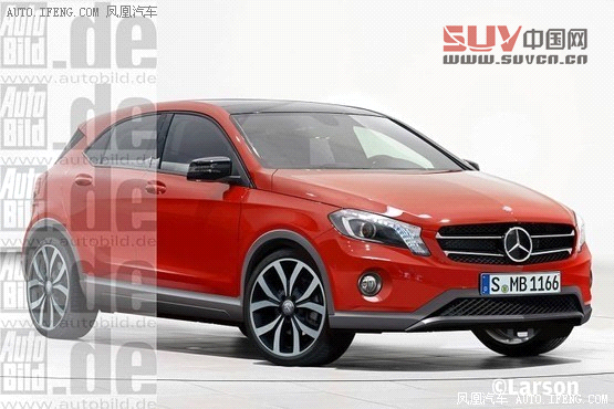 奔馳中小型SUV規劃曝光 對抗極光/X1