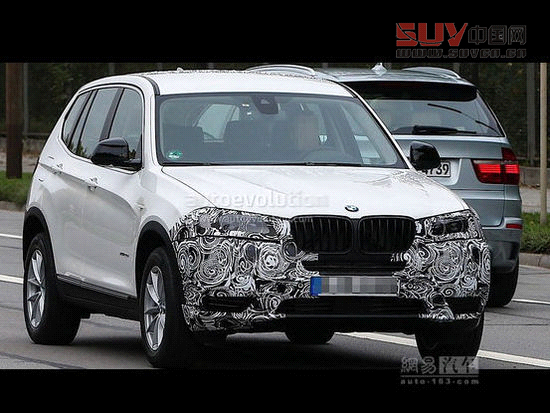 或配1.5T發動機 改款寶馬X3路測諜照曝光