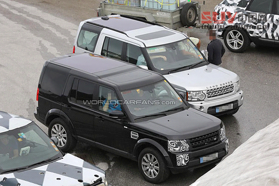 2014款路虎發現4海外 或9月份亮相