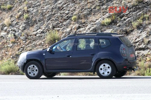 達(dá)契亞Duster SUV改款諜照 9月正式亮相