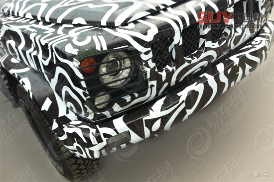 曝北汽B80諜照 外觀(guān)設(shè)計(jì)仿奔馳G-Class