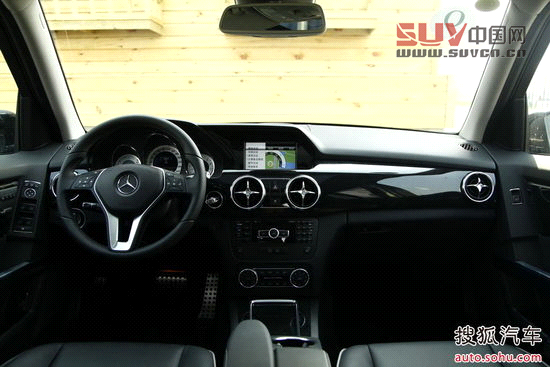 奔馳 GLK級(jí) 實(shí)拍 內(nèi)飾 圖片