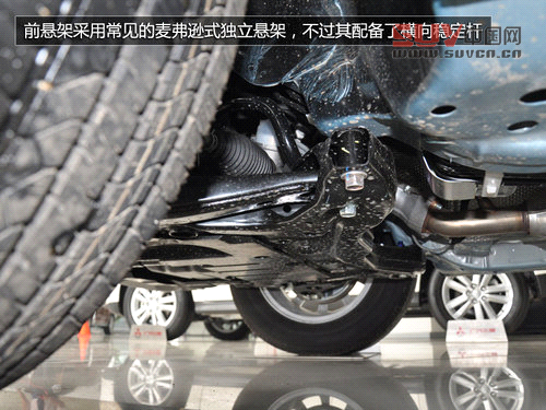 配置有待提高 廣汽三菱新勁炫到店實(shí)拍