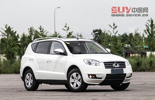 自主品牌SUV代表作 評測全球鷹GX725自動