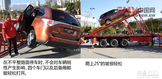 網易試駕三菱全新歐藍德