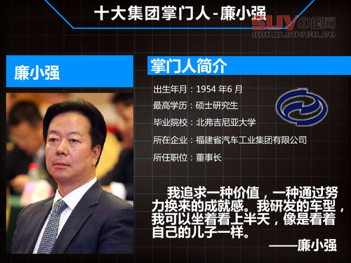 盤點10大汽車集團掌門人 平均年齡55歲