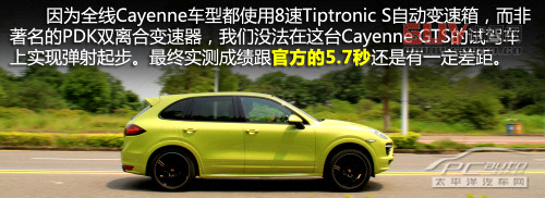 關(guān)山度若飛 測(cè)試保時(shí)捷Cayenne GTS