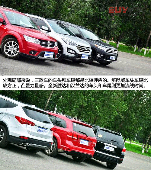 同級(jí)之爭(zhēng) 新酷威/全新勝達(dá)/漢蘭達(dá)對(duì)比