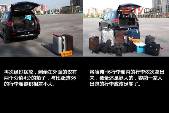 國產SUV空間橫向對比