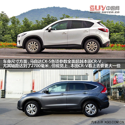 老將新兵對(duì)決 馬自達(dá)CX-5對(duì)比本田CR-V