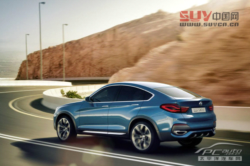 寶馬X4概念車官方照片 寶馬X4概念車官方照片