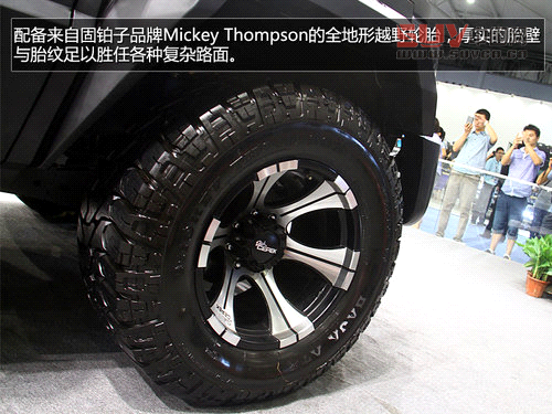 秒殺悍馬/售360萬 喬治巴頓超級SUV實拍