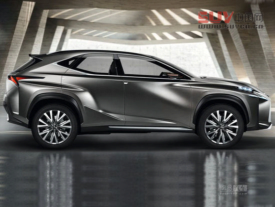 外形夸張 雷克薩斯緊湊型SUV官圖發布