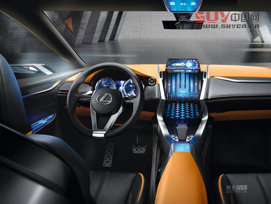 外形夸張 雷克薩斯緊湊型SUV官圖發布