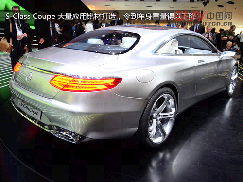 法蘭克福實拍奔馳S級Coupe 或成CL接班人