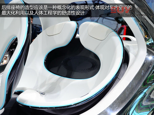 四座精靈 車展實拍smart fourjoy概念車