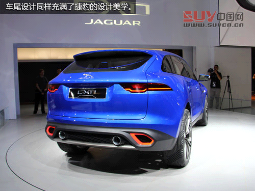 捷豹C-X17亮相法蘭克福 四座/全景天窗