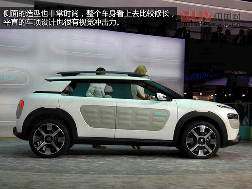 緊湊級混動SUV 車展實拍-雪鐵龍Cactus