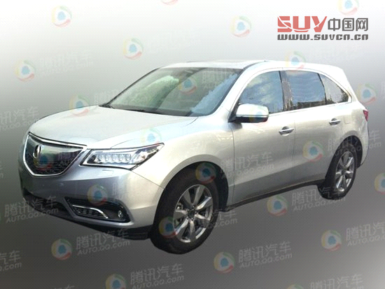 [新車諜報(bào)]全新謳歌MDX國內(nèi)無偽諜照曝光