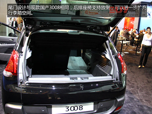 前臉變化大/內(nèi)飾小改 標(biāo)致新款3008實拍