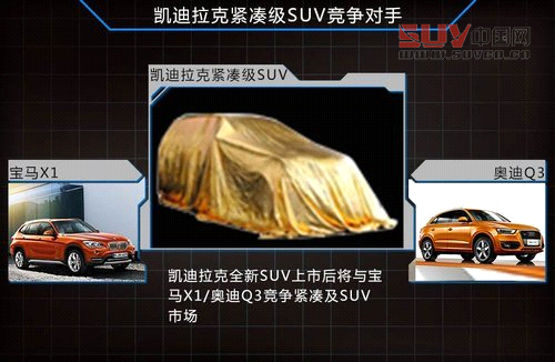 凱迪拉克-將推出&ldquo;小SRX&rdquo; 競爭寶馬X1