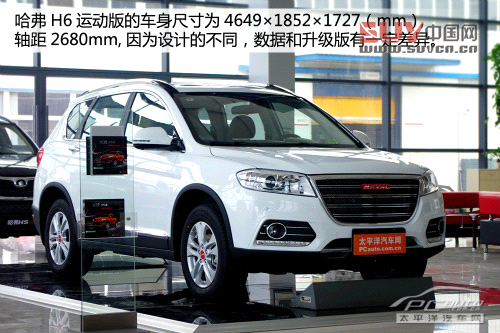哈弗H6運動版搶先實拍 搭載1.5T動力