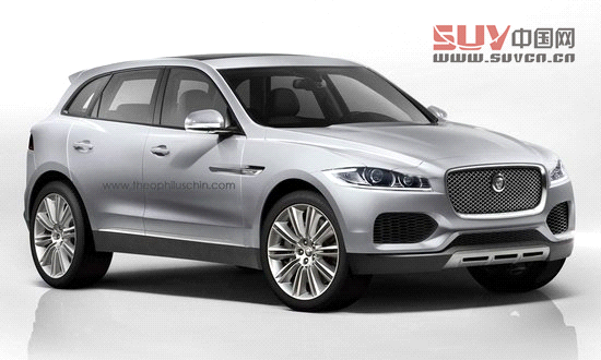 [海外車(chē)訊]捷豹C-X17量產(chǎn)版最新效果圖曝光
