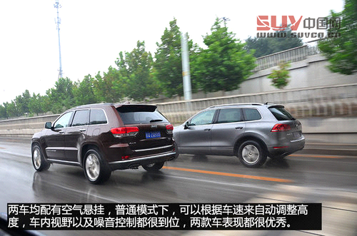 硬漢與俊男 Jeep大切諾基對比大眾途銳