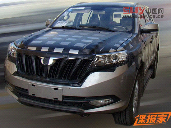 有望年內上市 福迪全新SUV測試諜照再曝