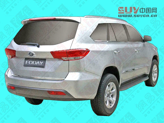 福迪SUV車型申報圖曝光